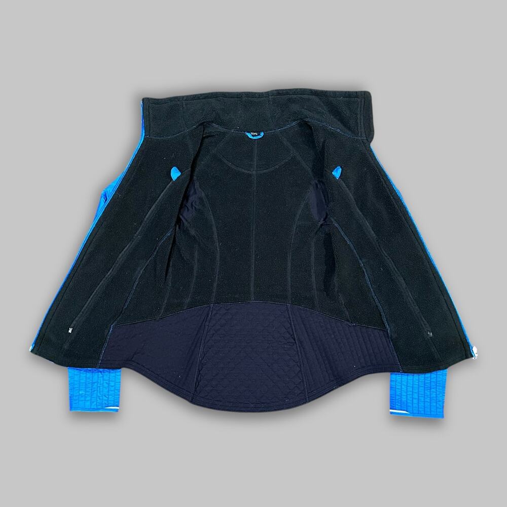 Lululemon Blue & Black Insulated Full-Zip Jacket - Women’s Size 6 - Picture 3 of 5